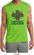 Mens Shirt Natures Medicine Sleeveless Moisture Wicking Tee T-Shirt