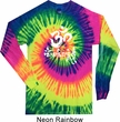 Mens Shirt OM Mani Padme Hum Long Sleeve Tie Dye Tee T-shirt