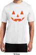 Mens Shirt Orange Jack O Lantern Moisture Wicking Tee T-Shirt