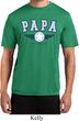 Mens Shirt Papa Moisture Wicking Tee T-Shirt