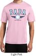 Mens Shirt Papa Moisture Wicking Tee T-Shirt