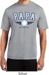 Mens Shirt Papa Moisture Wicking Tee T-Shirt