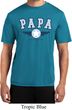 Mens Shirt Papa Moisture Wicking Tee T-Shirt