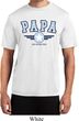 Mens Shirt Papa Moisture Wicking Tee T-Shirt