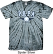 Mens Shirt Papa Spider Tie Dye Tee T-shirt