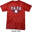 Mens Shirt Papa Spider Tie Dye Tee T-shirt