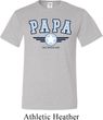 Mens Shirt Papa Tall Tee T-Shirt