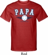 Mens Shirt Papa Tall Tee T-Shirt