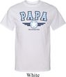 Mens Shirt Papa Tall Tee T-Shirt