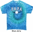 Mens Shirt Papa Tie Dye Tee T-shirt