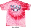 Mens Shirt Papa Tie Dye Tee T-shirt