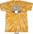 Mens Shirt Papa Twist Tie Dye Tee T-shirt