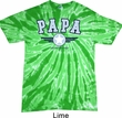 Mens Shirt Papa Twist Tie Dye Tee T-shirt
