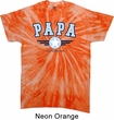 Mens Shirt Papa Twist Tie Dye Tee T-shirt