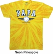 Mens Shirt Papa Twist Tie Dye Tee T-shirt