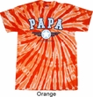 Mens Shirt Papa Twist Tie Dye Tee T-shirt