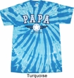 Mens Shirt Papa Twist Tie Dye Tee T-shirt