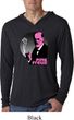 Mens Shirt Pink Freud Lightweight Hoodie Tee T-Shirt