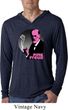 Mens Shirt Pink Freud Lightweight Hoodie Tee T-Shirt