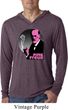 Mens Shirt Pink Freud Lightweight Hoodie Tee T-Shirt