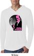 Mens Shirt Pink Freud Lightweight Hoodie Tee T-Shirt
