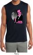 Mens Shirt Pink Freud Sleeveless Moisture Wicking Tee