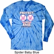 Mens Shirt Protect 2nd Base Long Sleeve Tie Dye Tee T-shirt