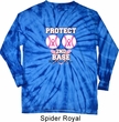 Mens Shirt Protect 2nd Base Long Sleeve Tie Dye Tee T-shirt