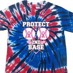 Mens Shirt Protect 2nd Base Patriotic Tie Dye Tee T-shirt Mens Shirt Protect 2nd Base Patriotic Tie Dye Tee T-shirt