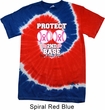 Mens Shirt Protect 2nd Base Patriotic Tie Dye Tee T-shirt