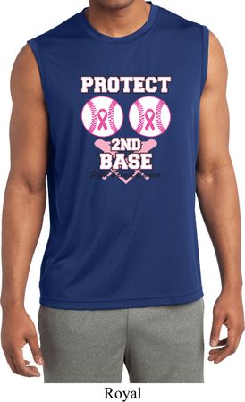 Mens Shirt Protect 2nd Base Sleeveless Moisture Wicking Tee T-Shirt