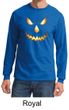 Mens Shirt Pumpkin Head Long Sleeve Tee T-Shirt