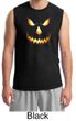 Mens Shirt Pumpkin Head Muscle Tee T-Shirt