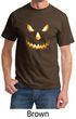 Mens Shirt Pumpkin Head Tee T-Shirt