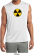 Mens Shirt Radiation Symbol Sleeveless Moisture Wicking Tee T-Shirt