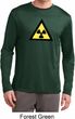 Mens Shirt Radioactive Triangle Dry Wicking Long Sleeve T-Shirt