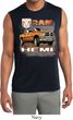 Mens Shirt Ram Hemi Trucks Sleeveless Moisture Wicking Tee T-Shirt