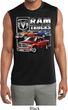 Mens Shirt Ram Trucks Sleeveless Moisture Wicking Tee T-Shirt