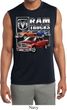 Mens Shirt Ram Trucks Sleeveless Moisture Wicking Tee T-Shirt