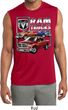 Mens Shirt Ram Trucks Sleeveless Moisture Wicking Tee T-Shirt