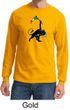 Mens Shirt Rasta Triangle Long Sleeve Tee T-Shirt