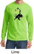 Mens Shirt Rasta Triangle Long Sleeve Tee T-Shirt