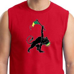 Mens Shirt Rasta Triangle Muscle Tee T-Shirt Mens Shirt Rasta Triangle Muscle Tee T-Shirt