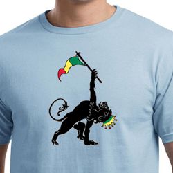 Mens Shirt Rasta Triangle Organic Tee T-Shirt Mens Shirt Rasta Triangle Organic Tee T-Shirt