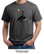 Mens Shirt Rasta Triangle Organic Tee T-Shirt