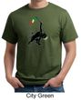 Mens Shirt Rasta Triangle Organic Tee T-Shirt