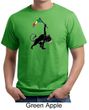 Mens Shirt Rasta Triangle Organic Tee T-Shirt