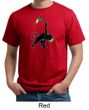 Mens Shirt Rasta Triangle Organic Tee T-Shirt