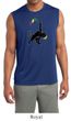 Mens Shirt Rasta Triangle Sleeveless Moisture Wicking Tee T-Shirt