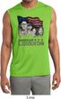 Mens Shirt Rushmorons Sleeveless Moisture Wicking Tee T-Shirt
